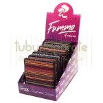 Tabachera pentru tigari metalica cu exterior din material textil marca Fummo